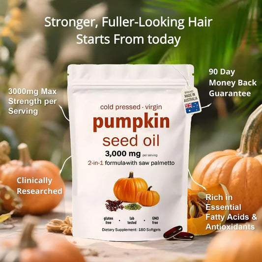 VEKERS™ Pure Oil Caps : THICKER HAIR STARTS TODAY